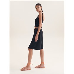 Shorts mit Gürtel