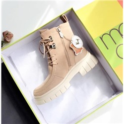 Ботинки «Марти*н» из натуральной кожи и шерсти