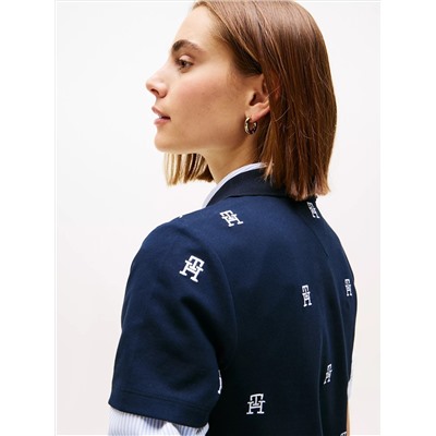 Allover Monogram Polo Dress