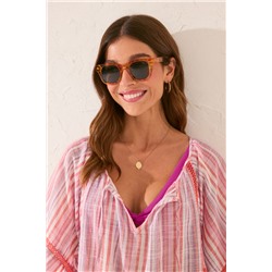 Gafas de sol con funda estampada