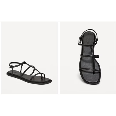 T-Bar Strappy Sandals for Women