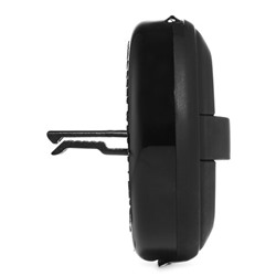 2 IN 1 BLACK SOFT TOUCH Car Fragrance Holder