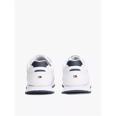 Leather-Mix Runner Sneaker