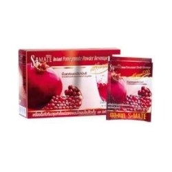 Напиток для похудения гранатовый Mistine / Mistine Slim Mate Instant Pomegranate Powder Beverage 10 * 15 g