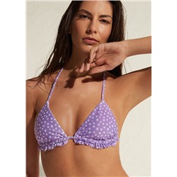 Triangel-Bikinioberteil mit verschiebbaren Cups Cipro