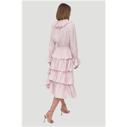 Vestido avolantado Rosa