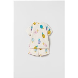 CONJUNTO ESTAMPADO FLORES