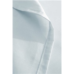 Manon King Size %100 Pamuk Ranforce Lastiksiz Çarşaf - Mavi