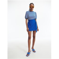 Shorts mit Bindedetail