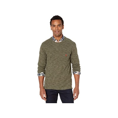 U.S. POLO ASSN. Long Sleeve Space Dye Crew