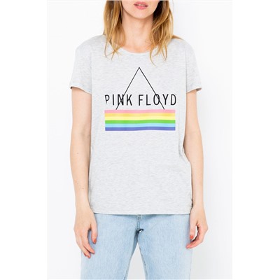 Camiseta Gris claro jaspeado