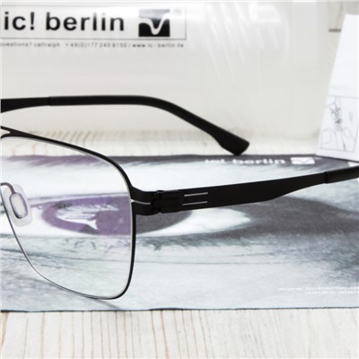 IB00016 - Оправа ic!Berlin Sandro K. black + футляр