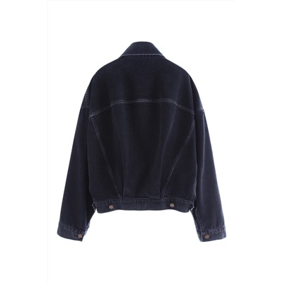 Chaqueta vaquera Negro