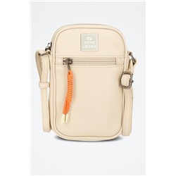 Bandolera Bea Beige y naranja