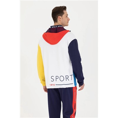 Erkek Beyaz Sweatshirt