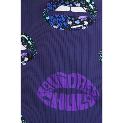 Camiseta canalé escote espalda