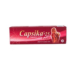 Противовоспалительный обезболивающий гель с капсаицином Capsika-25 35 гр / Capsika-25 Gel 35g
