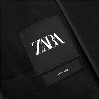 Мужское шерстяное пальто  ZAR*A