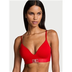 The T-shirt Shine Patch Lightly Lined Wireless Bra