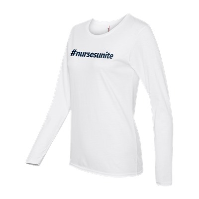 UA #NursesUnite Women's Fitted Long Sleeve Tee