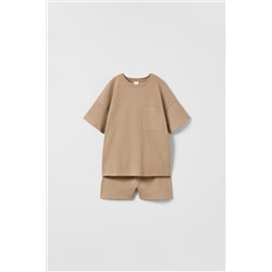 KIDS/ CONJUNTO WAFFLE LISO