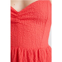 Vestido midi evasé