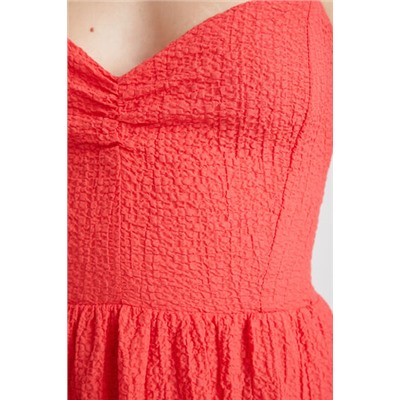 Vestido midi evasé