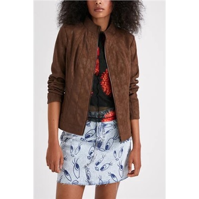 Chaqueta biker slim