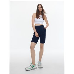 Shorts mit Falten