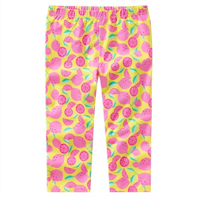 Mädchen Capri-Leggings mit Früchten allover