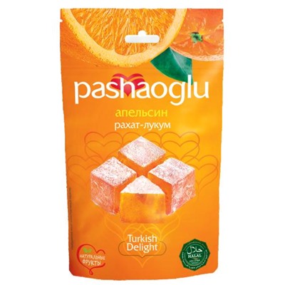 Рахат-Лукум "Pashaoglu" 150 гр с цедрой апельсина