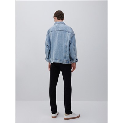 Slim-Fit-Hose mit hohem Baumwollanteil