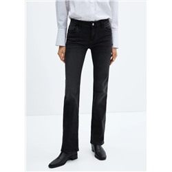 Jeans flare tiro bajo
