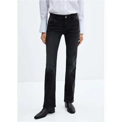 Jeans flare tiro bajo