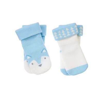 Wolf & Geo Socks