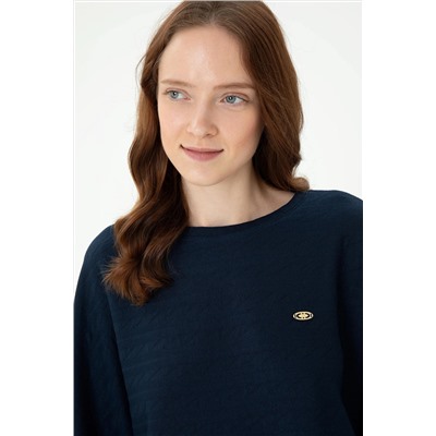 Kadın Lacivert Sweatshirt