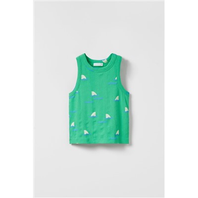 CAMISETA ESTRUCTURA ALETA TIBURÓN