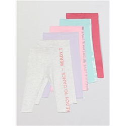 PACK DE 6 LEGGINGS LARGOS