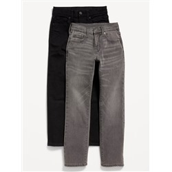Straight-Leg Built-In Flex Jeans 2-Pack for Boys