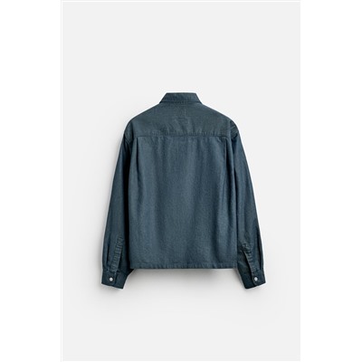 SOBRECAMISA BOLSILLOS