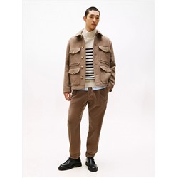 Wool-Blend Utility Jacket