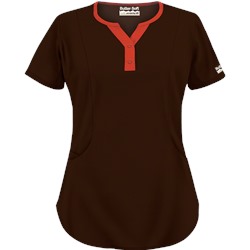 Butter-Soft Scrubs by UA™ Jewel Neck Top