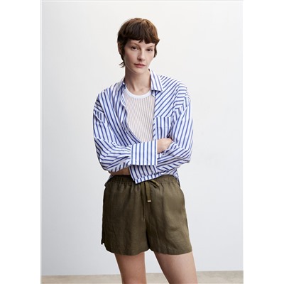Shorts lino cordón
