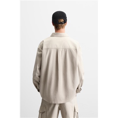 CAMISA RELAXED FIT LAVADO