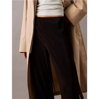 Plisse Pull-On Pants