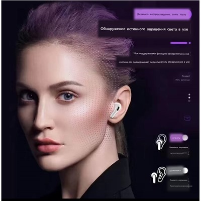 Наушники AirPod*s Pro   Отличная реплика с поддержкой всех функций оригинала