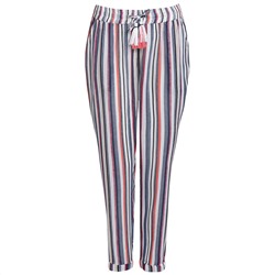 Damen Hose bunt gestreift