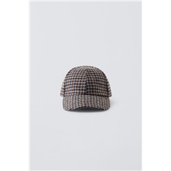 HOUNDSTOOTH CAP