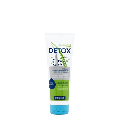 Detox Deliplus отшелушивающий бальзам для волос для всех типов волос