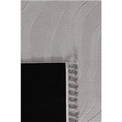 Pluie Rölyef Halı - Gri - 190x290 cm